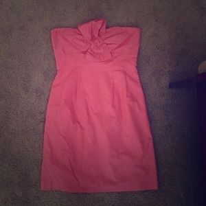J Crew Strapless Bow dress