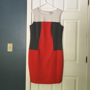 Colorblock sheath dress from Banana Republic