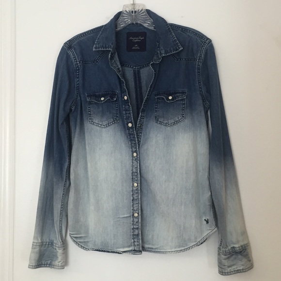 Ombré Denim Shirt