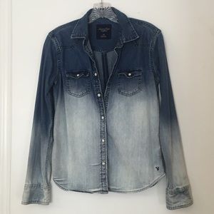 Ombré Denim Shirt