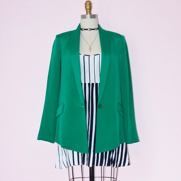 Truth & Pride Silk Blazer