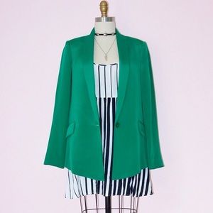 Truth & Pride Silk Blazer