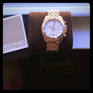 Rose Gold Michael Kors watch