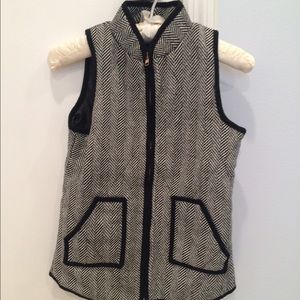 NWOT Kids size XL Herringbone Tweed Vest