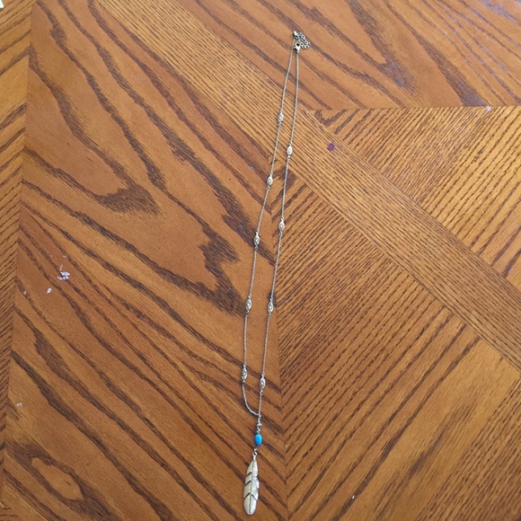 feather necklace