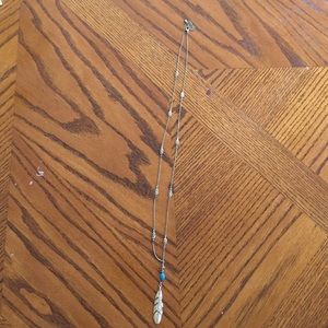 feather necklace