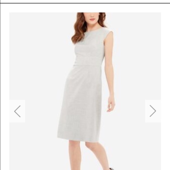 NWOT Light grey Limited collection sheath dress