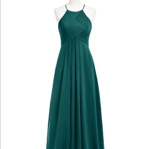 AZAZIE Floor length Bridesmaid dress A-line cut