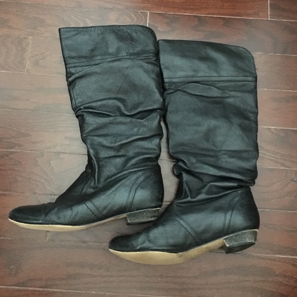 Steve Madden Black Tall boots