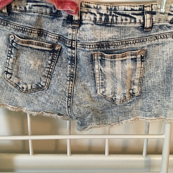 Bundle Fifth Sun Top Denim Flag Shorts XS 3 - Picture 4 of 4