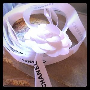 Chanel Ribbon and Flower