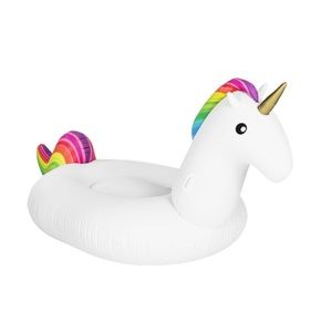 ❤️💛💚💙💜 8 FT LONG Rainbow Unicorn Pool Float!