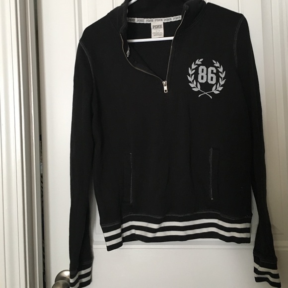 Victoria secret pink quarter zip