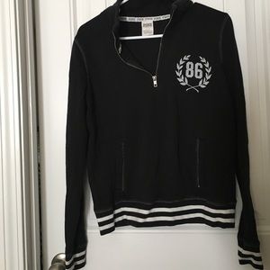 Victoria secret pink quarter zip