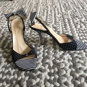 Kate Spade Heels. Stripes, polka dots, and bows