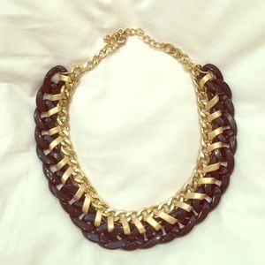 Black and gold necklace