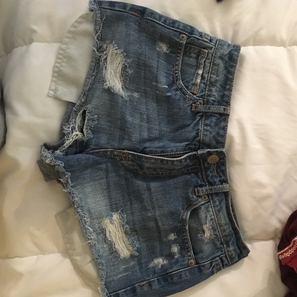 High waisted shorts