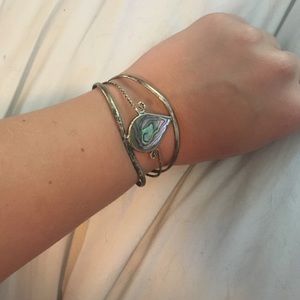 real silver bracelet