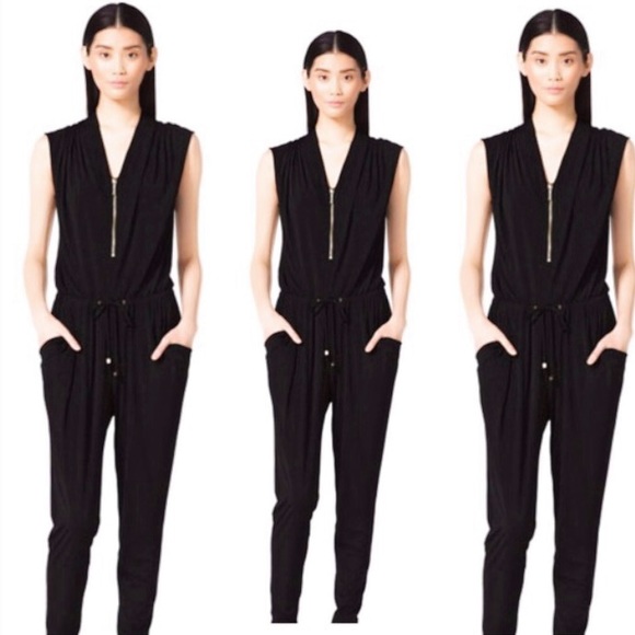 MICHAEL KORS BLACK JUMPSUIT