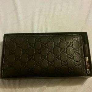 Brown Guccissima100% Authentic Gucci Wallet