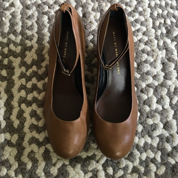 Marc Jacobs Platform Ankle-Strap Pumps