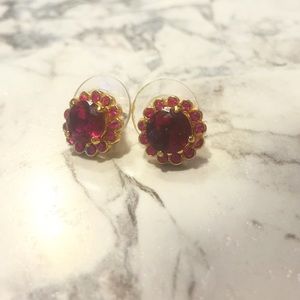 kate spade small secret garden studs