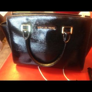 Michael Kors Hamilton Black Purse