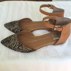 DV Dolce Vita ankle strap flats