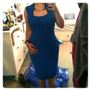 Blue Bisou Bisou Dress