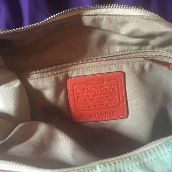 Authentic Coach Purse - Picture 2 of 3