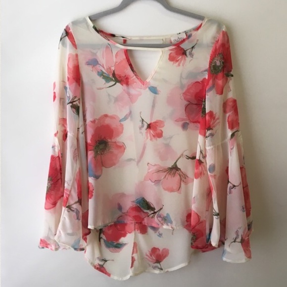 Nasty Gal | Audrey Floral Top - Picture 2 of 4