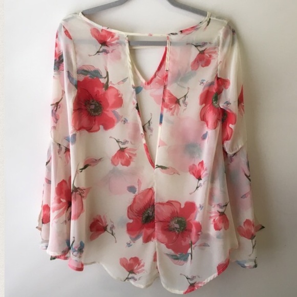 Nasty Gal | Audrey Floral Top - Picture 4 of 4