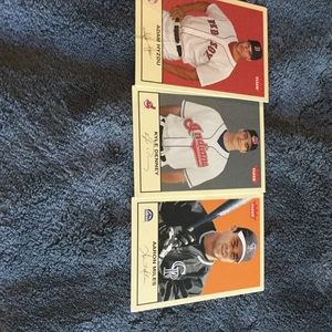 I am selling sighed baseball cards