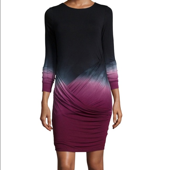 Young Fabulous and Broke Audrina Drape-Front Dress - Picture 3 of 4