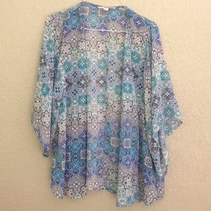 Sheer kimono forever 21