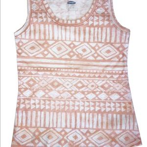 Girl's coral printed design 4t tank!