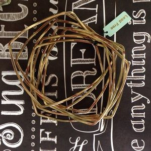 Gold bangles (lead free)