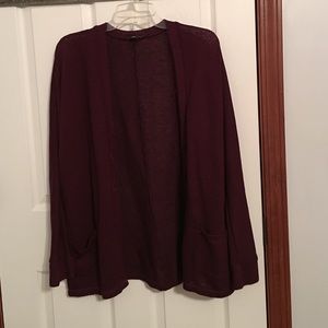 L Maroon American Eagle sweater
