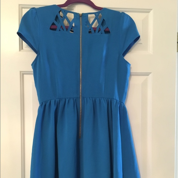 C. Luce blue mini dress size small - Picture 2 of 3