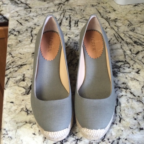 J. Crew Shoes - Jcrew wedge espadrilles