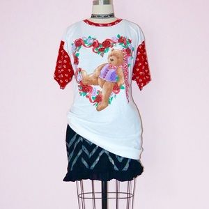 Vintage Graphic Teddy Sleep Shirt