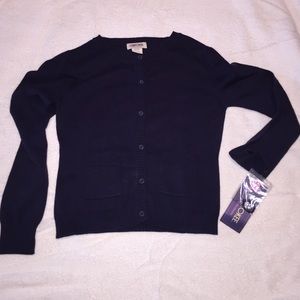 New navy Cherokee cardigan