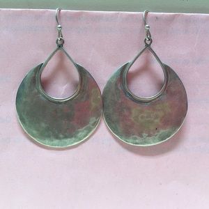 Silpada half moon earrings.