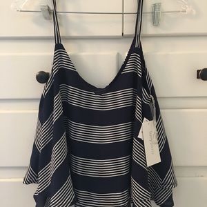 NWT swing crop top