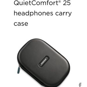 New Bose quiet comfort 25 case