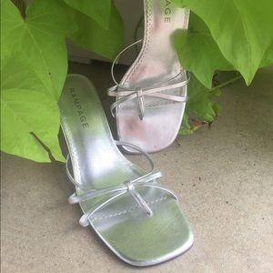 Rampage Silver Sandal