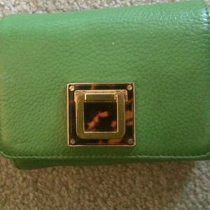 Green Tory Burch Wallet
