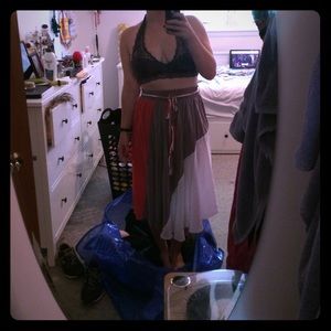 Yum Kim Tricolored skirt