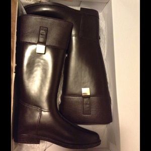 Chocolate brown Trystan Rain boots