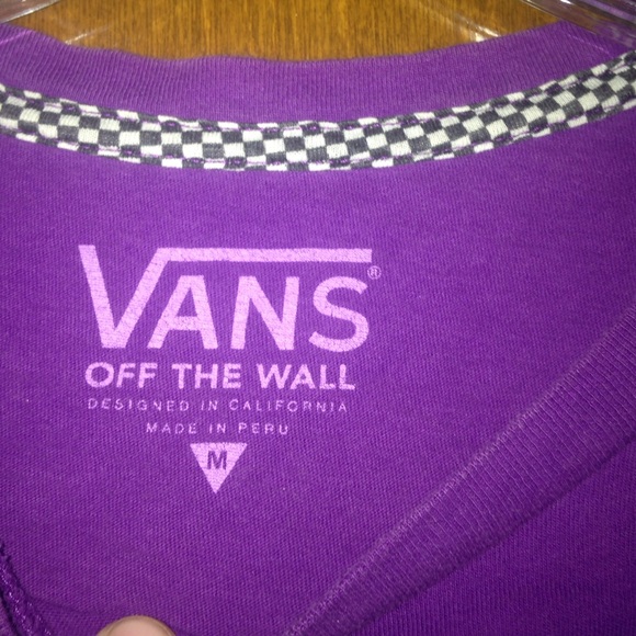 Purple Vans Shirt - Picture 3 of 3